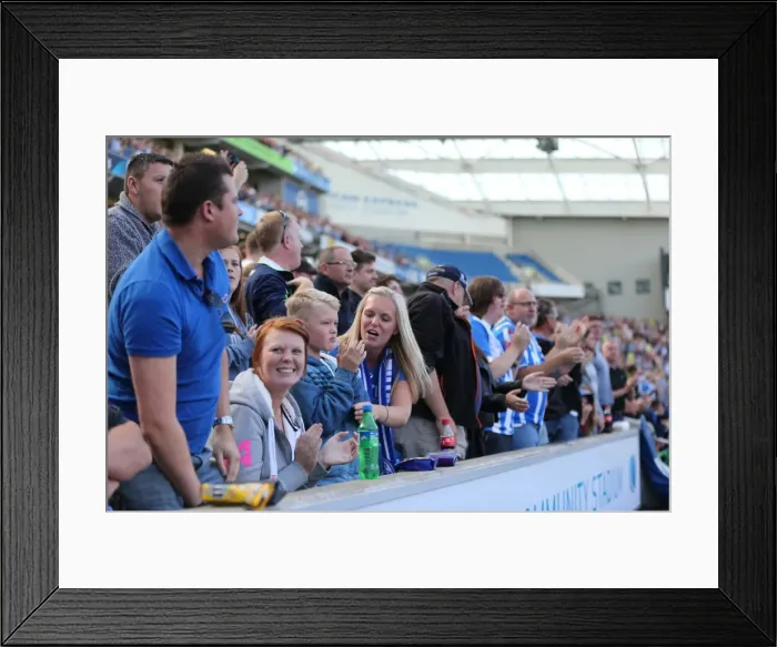 Framed Print : Brighton and Hove Albion vs. Hull City: Sky Bet Championship Showdown at American Express Community Stadium (September 12, 2015) Framed Print : Brighton and Hove Albion vs. Hull City: Sky Bet Championship Showdown at American Express Community Stadium (September 12, 2015)