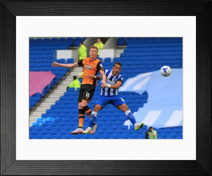 Framed Print : Intense Rivalry: Liam Rosenior and Sam Clucas Battle for the Ball in Brighton & Hove Albion vs. Hull City (12SEP15) Framed Print : Intense Rivalry: Liam Rosenior and Sam Clucas Battle for the Ball in Brighton & Hove Albion vs. Hull City (12SEP15)