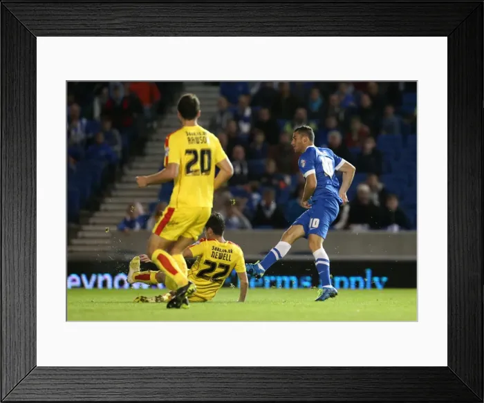 Framed Print : Brighton and Hove Albion vs Rotherham United: Sky Bet Championship Showdown at American Express Community Stadium (September 15, 2015) Framed Print : Brighton and Hove Albion vs Rotherham United: Sky Bet Championship Showdown at American Express Community Stadium (September 15, 2015)