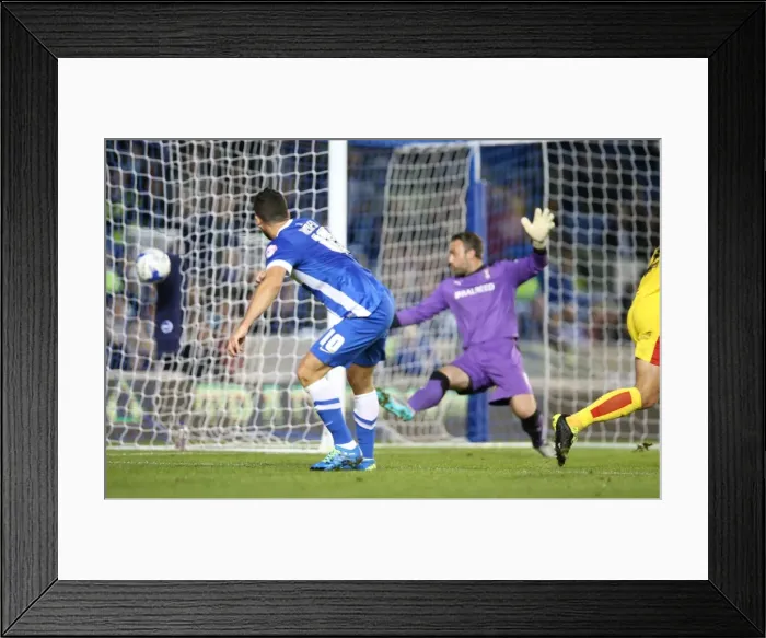 Framed Print : Brighton and Hove Albion vs Rotherham United: Sky Bet Championship Showdown at American Express Community Stadium (September 15, 2015) Framed Print : Brighton and Hove Albion vs Rotherham United: Sky Bet Championship Showdown at American Express Community Stadium (September 15, 2015)