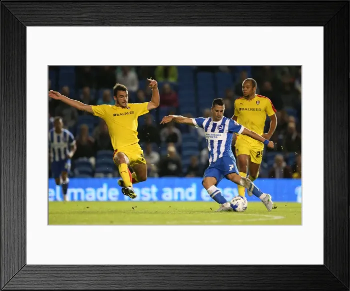 Framed Print : Brighton and Hove Albion vs Rotherham United: Sky Bet Championship Showdown at American Express Community Stadium (September 15, 2015) Framed Print : Brighton and Hove Albion vs Rotherham United: Sky Bet Championship Showdown at American Express Community Stadium (September 15, 2015)