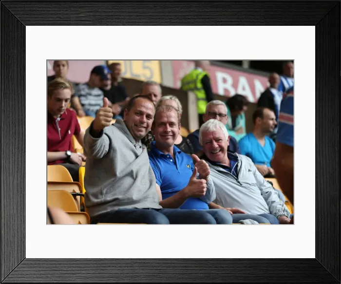 Framed Print : Brighton and Hove Albion Fans Passionate Showing at Molineux Stadium during Sky Bet Championship Match vs. Wolverhampton Wanderers (September 2015) Framed Print : Brighton and Hove Albion Fans Passionate Showing at Molineux Stadium during Sky Bet Championship Match vs. Wolverhampton Wanderers (September 2015)