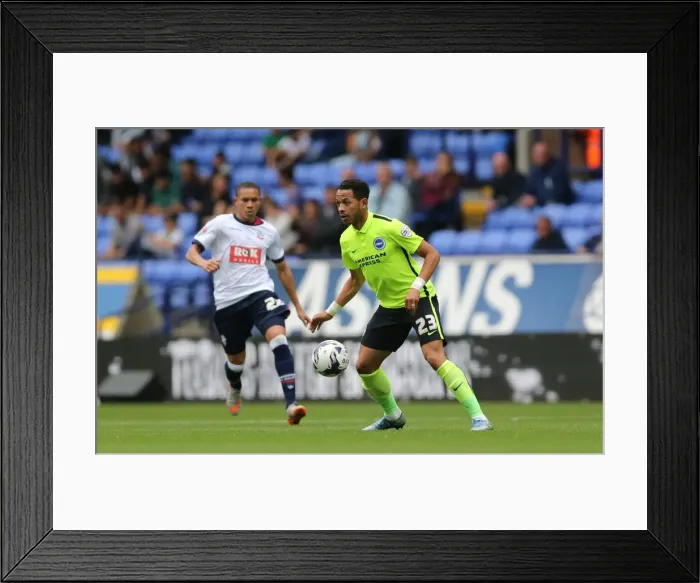Framed Print : Brighton and Hove Albion vs. Bolton Wanderers: Sky Bet Championship Showdown at Macron Stadium (September 26, 2015) Framed Print : Brighton and Hove Albion vs. Bolton Wanderers: Sky Bet Championship Showdown at Macron Stadium (September 26, 2015)