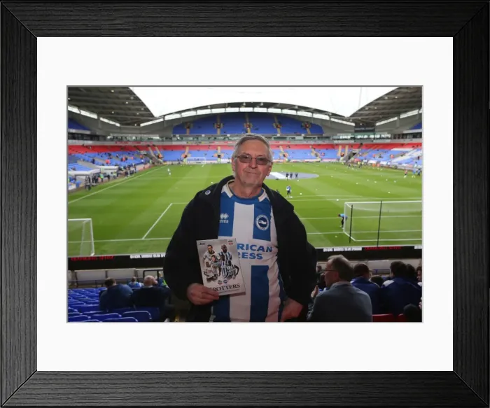 Framed Print : Brighton and Hove Albion vs. Bolton Wanderers: Sky Bet Championship Showdown at Macron Stadium (September 26, 2015)