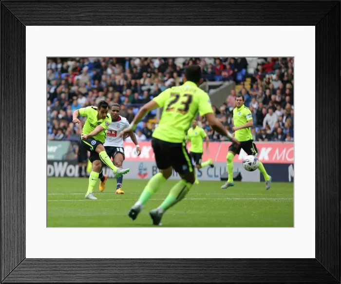 Framed Print : Brighton and Hove Albion vs. Bolton Wanderers: Sky Bet Championship Showdown at Macron Stadium (September 26, 2015) Framed Print : Brighton and Hove Albion vs. Bolton Wanderers: Sky Bet Championship Showdown at Macron Stadium (September 26, 2015)