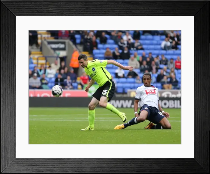 Framed Print : Brighton and Hove Albion vs. Bolton Wanderers: Sky Bet Championship Showdown at Macron Stadium (September 26, 2015) Framed Print : Brighton and Hove Albion vs. Bolton Wanderers: Sky Bet Championship Showdown at Macron Stadium (September 26, 2015)