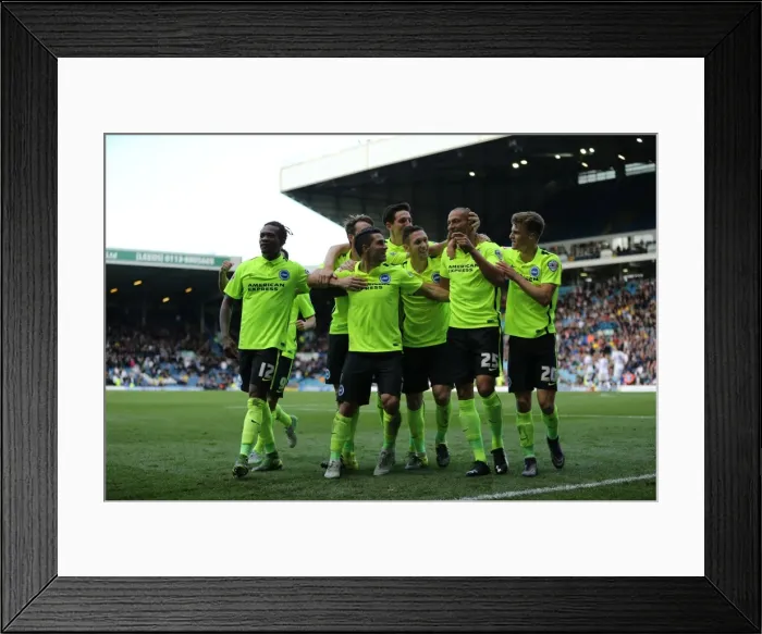 Framed Print : Championship Showdown: Leeds United vs. Brighton & Hove Albion at Elland Road (17th October 2015) Framed Print : Championship Showdown: Leeds United vs. Brighton & Hove Albion at Elland Road (17th October 2015)
