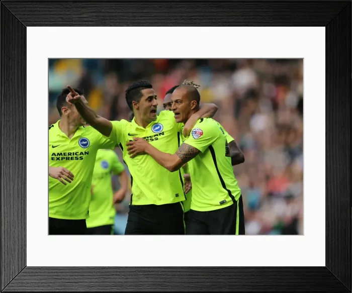 Framed Print : Championship Showdown: Leeds United vs. Brighton & Hove Albion at Elland Road (17th October 2015) Framed Print : Championship Showdown: Leeds United vs. Brighton & Hove Albion at Elland Road (17th October 2015)
