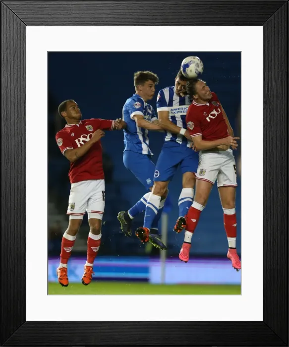 Framed Print : Brighton and Hove Albion vs. Bristol City: Sky Bet Championship Showdown at American Express Community Stadium (October 2015) Framed Print : Brighton and Hove Albion vs. Bristol City: Sky Bet Championship Showdown at American Express Community Stadium (October 2015)