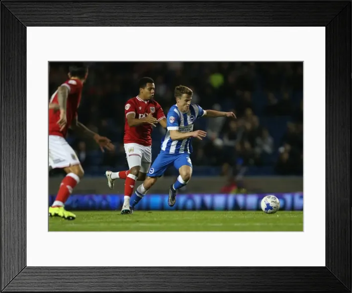 Framed Print : Brighton and Hove Albion vs. Bristol City: Sky Bet Championship Showdown at American Express Community Stadium (10-2015) Framed Print : Brighton and Hove Albion vs. Bristol City: Sky Bet Championship Showdown at American Express Community Stadium (10-2015)