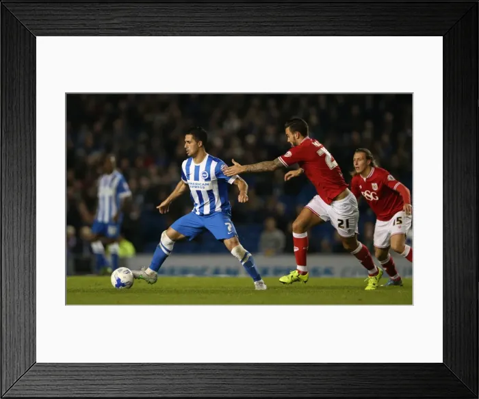 Framed Print : Brighton and Hove Albion vs. Bristol City: Sky Bet Championship Showdown at American Express Community Stadium (October 2015) Framed Print : Brighton and Hove Albion vs. Bristol City: Sky Bet Championship Showdown at American Express Community Stadium (October 2015)