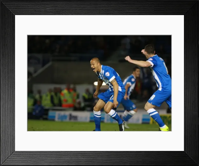 Framed Print : Brighton and Hove Albion vs. Bristol City: Sky Bet Championship Showdown at American Express Community Stadium (October 2015) Framed Print : Brighton and Hove Albion vs. Bristol City: Sky Bet Championship Showdown at American Express Community Stadium (October 2015)