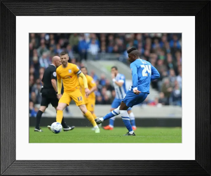 Framed Print : Brighton & Hove Albion vs. Preston North End: Championship Showdown at American Express Community Stadium (24.10.2015) Framed Print : Brighton & Hove Albion vs. Preston North End: Championship Showdown at American Express Community Stadium (24.10.2015)