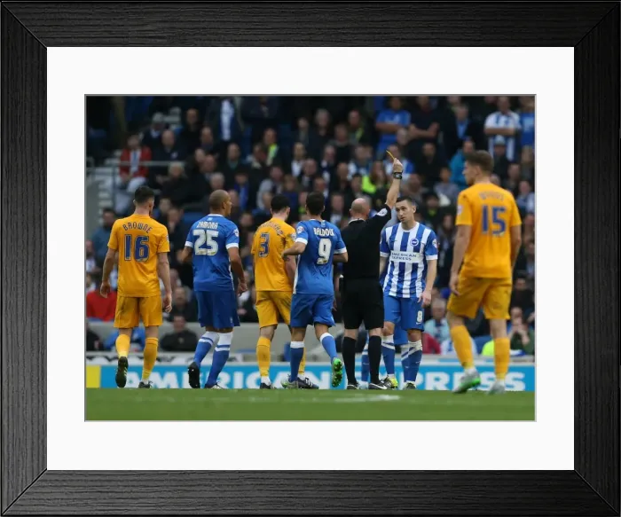 Framed Print : Brighton & Hove Albion vs. Preston North End: Sky Bet Championship Showdown at American Express Community Stadium (24 / 10 / 2015) Framed Print : Brighton & Hove Albion vs. Preston North End: Sky Bet Championship Showdown at American Express Community Stadium (24 / 10 / 2015)