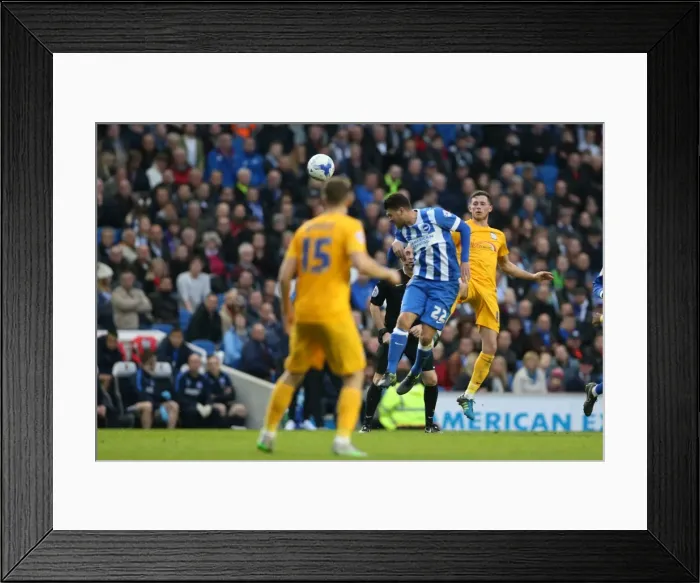 Framed Print : Brighton & Hove Albion vs. Preston North End: Sky Bet Championship Showdown at American Express Community Stadium (24 / 10 / 2015) Framed Print : Brighton & Hove Albion vs. Preston North End: Sky Bet Championship Showdown at American Express Community Stadium (24 / 10 / 2015)