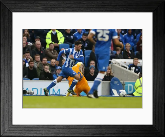 Framed Print : Brighton & Hove Albion vs. Preston North End: Sky Bet Championship Showdown at American Express Community Stadium (24 / 10 / 2015) Framed Print : Brighton & Hove Albion vs. Preston North End: Sky Bet Championship Showdown at American Express Community Stadium (24 / 10 / 2015)