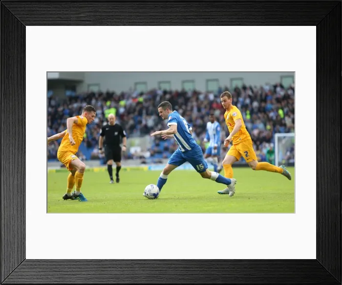 Framed Print : Brighton & Hove Albion vs. Preston North End: Sky Bet Championship Showdown at American Express Community Stadium (October 24, 2015) Framed Print : Brighton & Hove Albion vs. Preston North End: Sky Bet Championship Showdown at American Express Community Stadium (October 24, 2015)