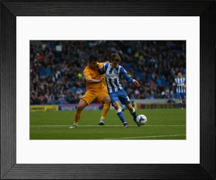 Framed Print : Brighton & Hove Albion vs. Preston North End: Sky Bet Championship Showdown at American Express Community Stadium (24 / 10 / 2015) Framed Print : Brighton & Hove Albion vs. Preston North End: Sky Bet Championship Showdown at American Express Community Stadium (24 / 10 / 2015)