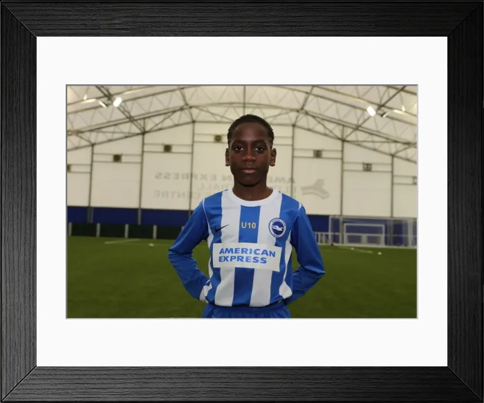 Framed Print : Brighton & Hove Albion FC U10 Academy Team - Season 2015-16: Thumbs Up for Thursday's Headshot Session Framed Print : Brighton & Hove Albion FC U10 Academy Team - Season 2015-16: Thumbs Up for Thursday's Headshot Session