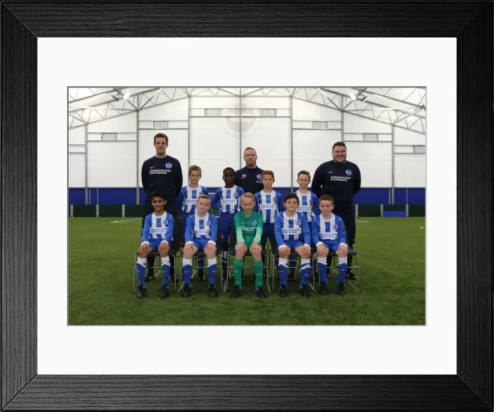 Framed Print : Brighton & Hove Albion FC U10 Academy Team - Season 2015-16: Team Photo Framed Print : Brighton & Hove Albion FC U10 Academy Team - Season 2015-16: Team Photo