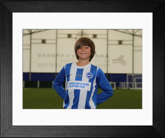 Framed Print : Brighton & Hove Albion FC U13 Academy Team - Season 2015-16: Team Photo Framed Print : Brighton & Hove Albion FC U13 Academy Team - Season 2015-16: Team Photo
