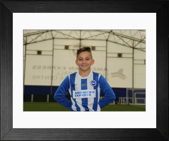 Framed Print : Brighton & Hove Albion FC U13 Academy Team - Season 2015-16: Team Photo Framed Print : Brighton & Hove Albion FC U13 Academy Team - Season 2015-16: Team Photo