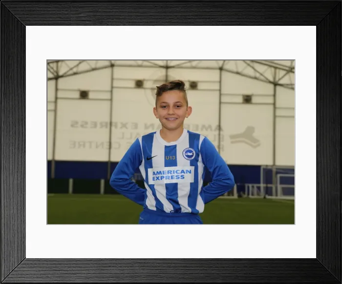 Framed Print : Brighton & Hove Albion FC U13 Academy Team - Season 2015-2016: Team Photo Framed Print : Brighton & Hove Albion FC U13 Academy Team - Season 2015-2016: Team Photo