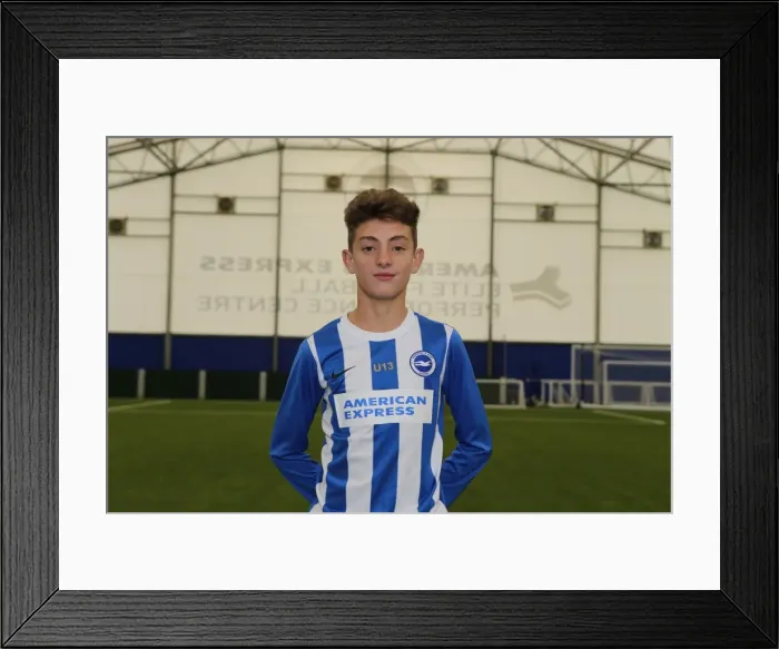 Framed Print : Brighton & Hove Albion FC U13 Academy Team - Season 2015-16: Thurs. 29th Oct. 2015