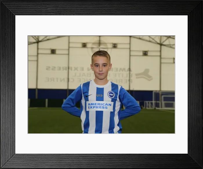 Framed Print : Brighton & Hove Albion FC U13 Academy Team - Season 2015-16: Team Photo Framed Print : Brighton & Hove Albion FC U13 Academy Team - Season 2015-16: Team Photo