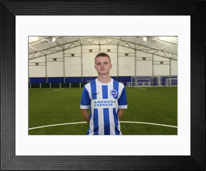 Framed Print : Brighton & Hove Albion FC U18 Academy Team - Season 2015-16: Team Photo Framed Print : Brighton & Hove Albion FC U18 Academy Team - Season 2015-16: Team Photo