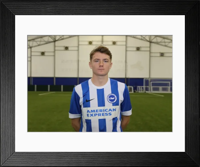 Framed Print : Brighton & Hove Albion FC U18 Team: 2015-16 Academy Annual Photoshoot Framed Print : Brighton & Hove Albion FC U18 Team: 2015-16 Academy Annual Photoshoot