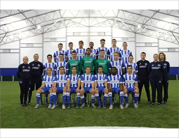 Brighton & Hove Albion FC U18 Academy Team Photo - Season 2015-16