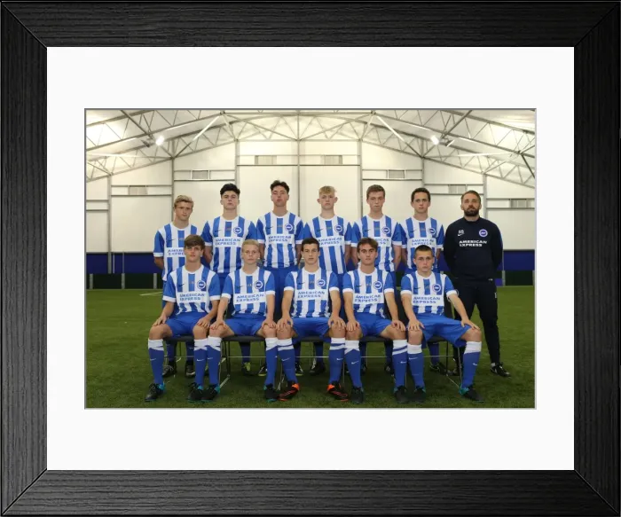 Framed Print : Brighton & Hove Albion FC U16 Academy Team: 2015-16 Annual Photo Framed Print : Brighton & Hove Albion FC U16 Academy Team: 2015-16 Annual Photo