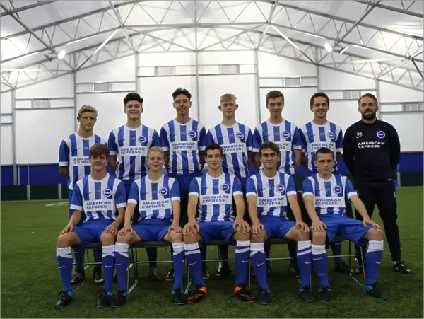 Brighton & Hove Albion FC U16 Team: 2015-16 Academy Annual Photoshoot