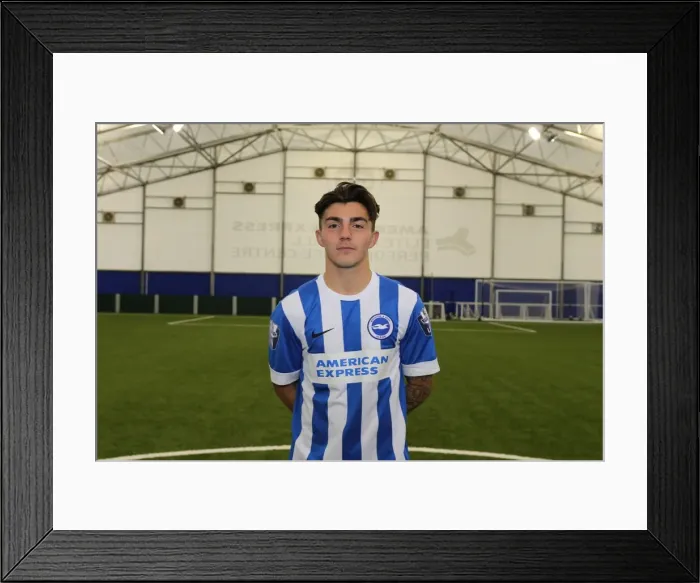 Framed Print : Brighton & Hove Albion FC U21 Team: 2015-16 Academy Annual Photoshoot - Season Headshots Framed Print : Brighton & Hove Albion FC U21 Team: 2015-16 Academy Annual Photoshoot - Season Headshots