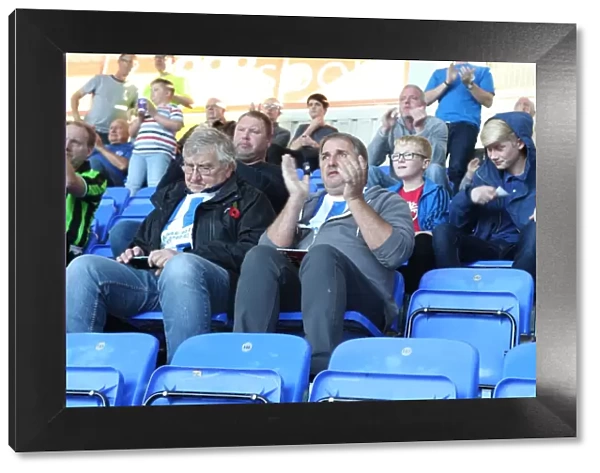 Brighton and Hove Albion: Unwavering Passion of Fans at Reading Championship Match, October 2015