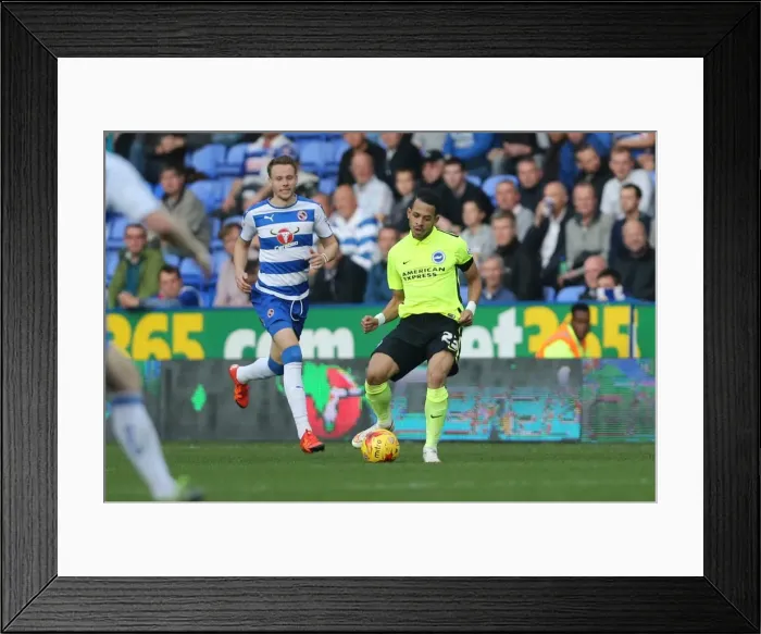 Framed Print : Championship Showdown: Reading vs. Brighton & Hove Albion at Madejski Stadium (October 31, 2015) Framed Print : Championship Showdown: Reading vs. Brighton & Hove Albion at Madejski Stadium (October 31, 2015)