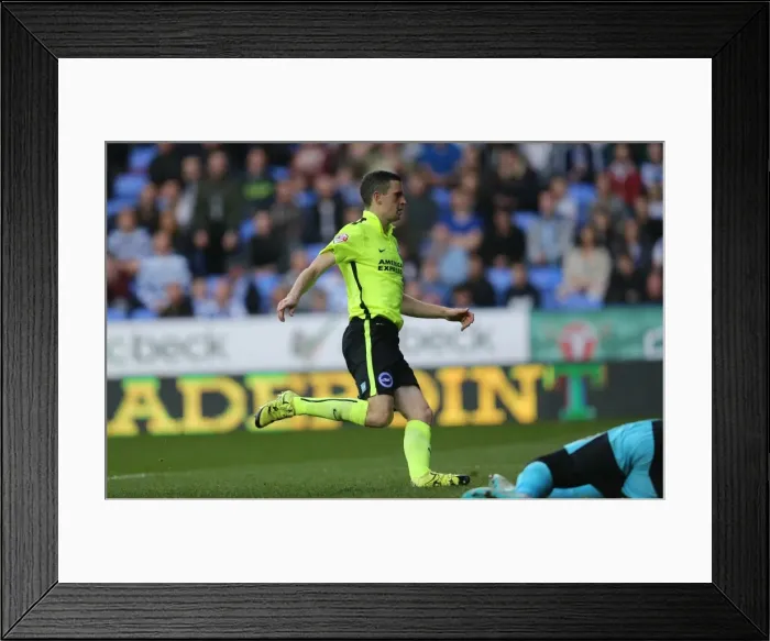 Framed Print : Sky Bet Championship Showdown: Reading vs. Brighton and Hove Albion at Madejski Stadium (31 October 2015) Framed Print : Sky Bet Championship Showdown: Reading vs. Brighton and Hove Albion at Madejski Stadium (31 October 2015)