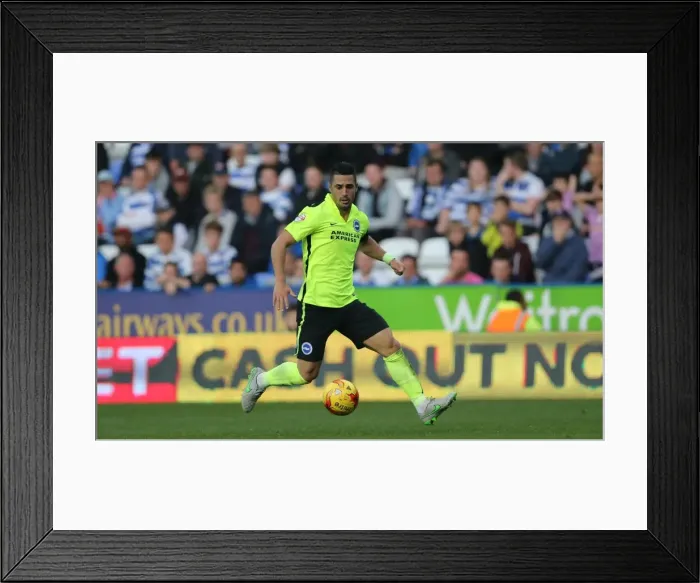 Framed Print : Sky Bet Championship Showdown: Reading vs. Brighton & Hove Albion at Madejski Stadium (31 October 2015) Framed Print : Sky Bet Championship Showdown: Reading vs. Brighton & Hove Albion at Madejski Stadium (31 October 2015)