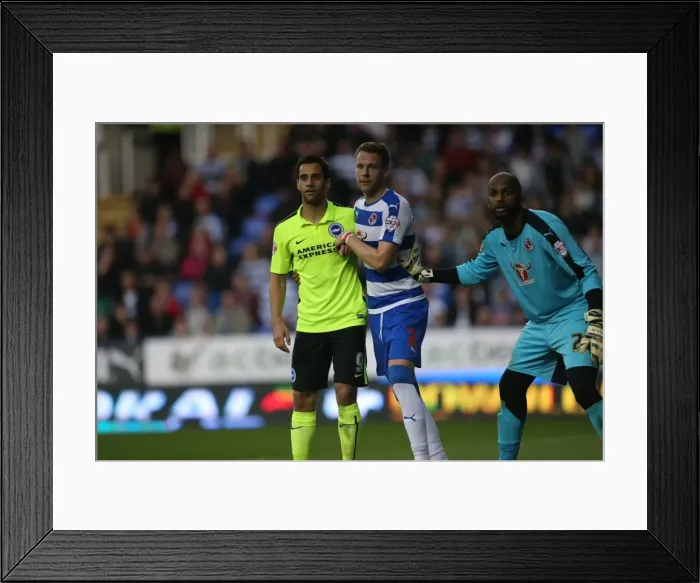 Framed Print : Sky Bet Championship Showdown: Reading vs. Brighton and Hove Albion at Madejski Stadium (31 October 2015) Framed Print : Sky Bet Championship Showdown: Reading vs. Brighton and Hove Albion at Madejski Stadium (31 October 2015)
