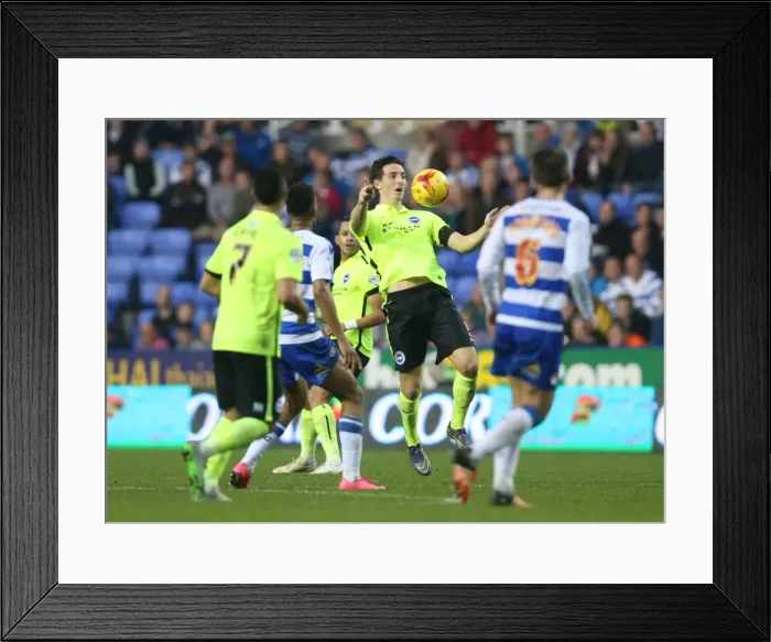 Framed Print : Brighton and Hove Albion vs. Reading: Sky Bet Championship Showdown at Madejski Stadium (31st October 2015) Framed Print : Brighton and Hove Albion vs. Reading: Sky Bet Championship Showdown at Madejski Stadium (31st October 2015)