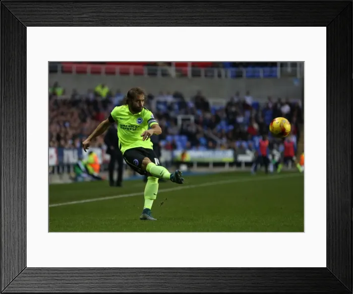 Framed Print : Reading vs. Brighton and Hove Albion: Sky Bet Championship Clash at Madejski Stadium (31.10.2015) Framed Print : Reading vs. Brighton and Hove Albion: Sky Bet Championship Clash at Madejski Stadium (31.10.2015)