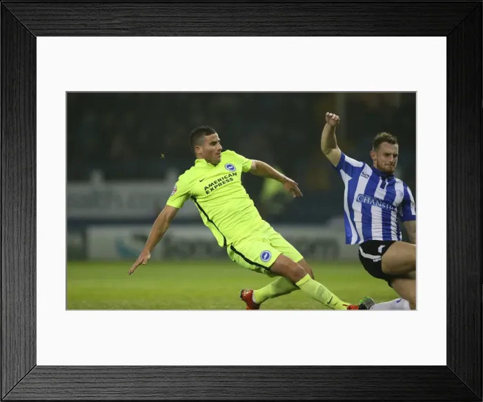 Framed Print : Championship Showdown: Sheffield Wednesday vs. Brighton & Hove Albion at Hillsborough Stadium (03NOV15) Framed Print : Championship Showdown: Sheffield Wednesday vs. Brighton & Hove Albion at Hillsborough Stadium (03NOV15)