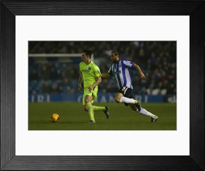Framed Print : Championship Showdown: Sheffield Wednesday vs. Brighton & Hove Albion at Hillsborough Stadium (03NOV15) Framed Print : Championship Showdown: Sheffield Wednesday vs. Brighton & Hove Albion at Hillsborough Stadium (03NOV15)