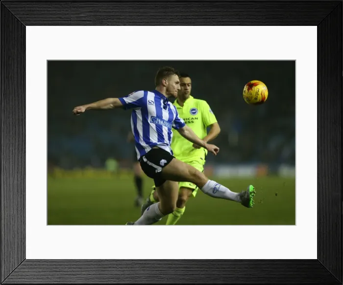 Framed Print : Championship Showdown: Sheffield Wednesday vs. Brighton and Hove Albion at Hillsborough Stadium (03NOV15) Framed Print : Championship Showdown: Sheffield Wednesday vs. Brighton and Hove Albion at Hillsborough Stadium (03NOV15)