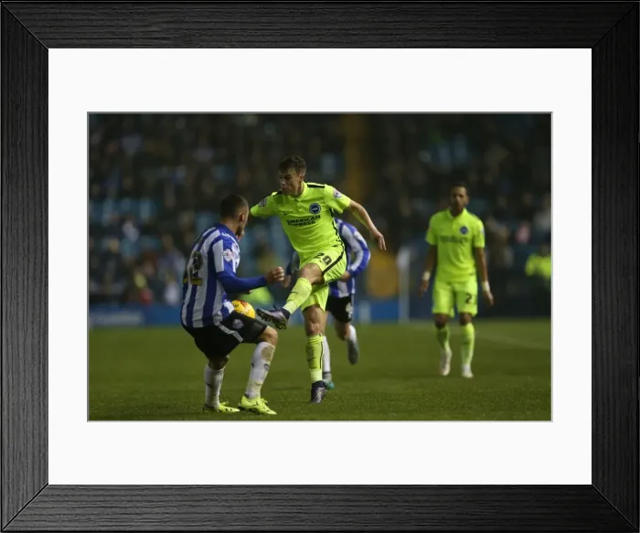 Framed Print : Sky Bet Championship Showdown: Sheffield Wednesday vs. Brighton and Hove Albion at Hillsborough Stadium (03 NOV 2015) Framed Print : Sky Bet Championship Showdown: Sheffield Wednesday vs. Brighton and Hove Albion at Hillsborough Stadium (03 NOV 2015)