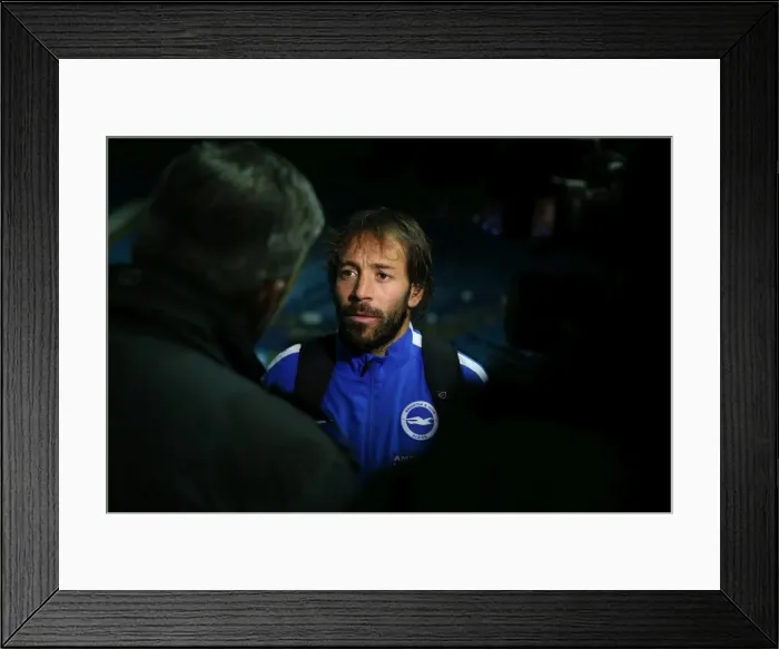 Framed Print : Brighton and Hove Albion vs Sheffield Wednesday: Sky Bet Championship Showdown at Hillsborough Stadium (Nov 2015) Framed Print : Brighton and Hove Albion vs Sheffield Wednesday: Sky Bet Championship Showdown at Hillsborough Stadium (Nov 2015)