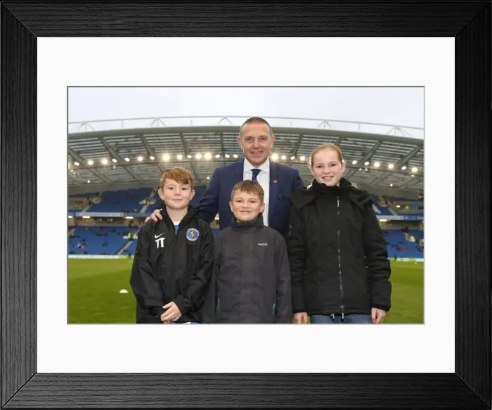 Framed Print : Brighton and Hove Albion vs Milton Keynes Dons: Sky Bet Championship Showdown at American Express Community Stadium (07.11.2015) Framed Print : Brighton and Hove Albion vs Milton Keynes Dons: Sky Bet Championship Showdown at American Express Community Stadium (07.11.2015)