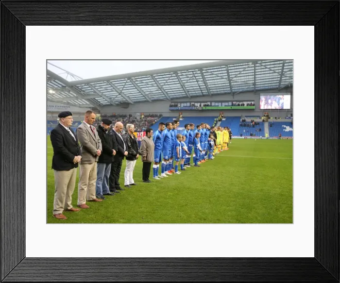 Framed Print : Brighton and Hove Albion vs Milton Keynes Dons: Sky Bet Championship Showdown at American Express Community Stadium (Nov 7, 2015) Framed Print : Brighton and Hove Albion vs Milton Keynes Dons: Sky Bet Championship Showdown at American Express Community Stadium (Nov 7, 2015)