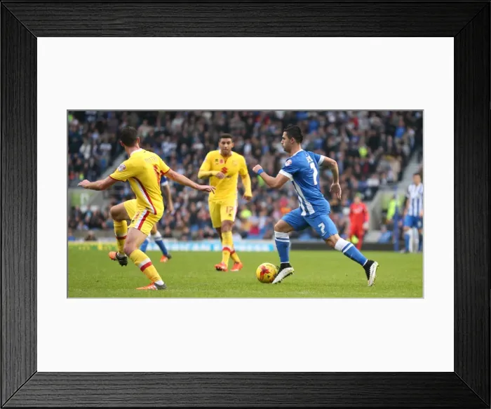 Framed Print : Brighton and Hove Albion vs. Milton Keynes Dons: Sky Bet Championship Showdown at American Express Community Stadium (07 / 11 / 2015) Framed Print : Brighton and Hove Albion vs. Milton Keynes Dons: Sky Bet Championship Showdown at American Express Community Stadium (07 / 11 / 2015)